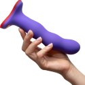 Fun Factory - Bouncer Unique Strap-on Dildo Fioletowe