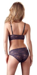 Cottelli LINGERIE - Seksowny Koronkowy Biustonosz I Figi Na Haftki L