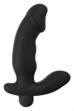 ANOS - Silikonowy Wibrator Prostaty 14 CM Czarny