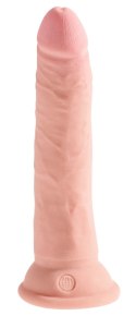 King Cock Plus - Realistyczne Naturalne Dildo Z Przyssawką 18 CM Jasny Kolor Skóry