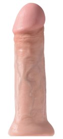 King Cock - Realistyczne Naturalne Dildo Z Żyłkami I Żołędziem 28 CM Jasny Kolor Skóry King Cock