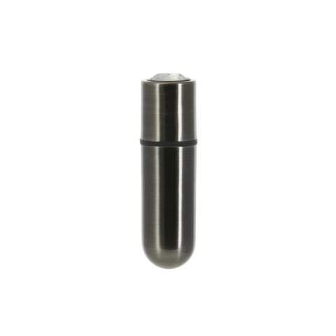 PowerBullet PowerBullet - Mini Wibrator 9 Funkcji Z Kryształem First Class Metaliczny