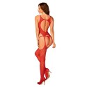 Obsessive - Seksowne Czerwone Bodystocking N122 XL/XXL