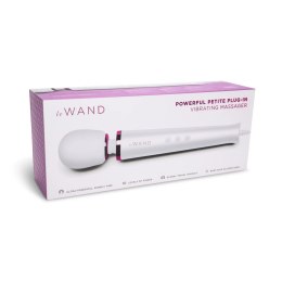 Le Wand - Mocny Masażer Łechtaczki Biały Powerful Petite Plug-in