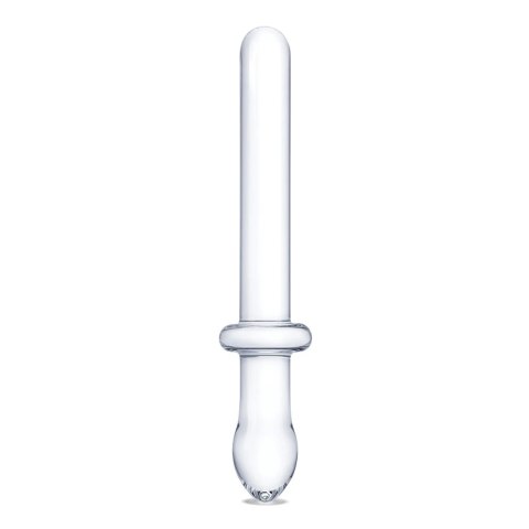 Glas - Klasyczne Szklane Gładkie Dwustronne Dildo Classic