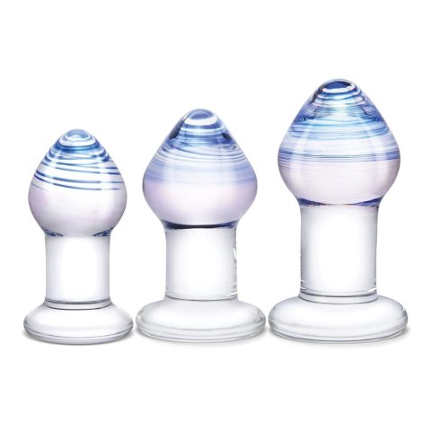 Glas - Zestaw Do Treningu Analnego Pleasure Droplets 3 szt