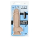 Addiction - Grube Dildo Roman 20 cm Beżowe