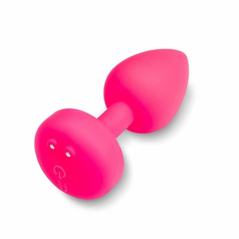 Plug analny wibrujący - Gvibe Gplug S Neon Rose Gvibe