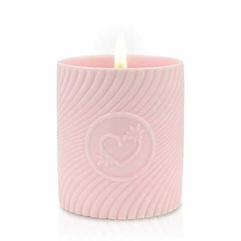 HighOnLove Świeca do masażu - HighOnLove Pink Massage Candle Lychee Martini