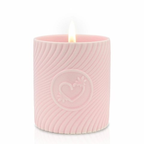 Świeca do masażu - HighOnLove Pink Massage Candle Strawberries & Champagne HighOnLove