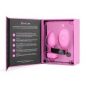 Zdalnie sterowany plug analny - B-Vibe Vibrating Heart Plug S/M Pink