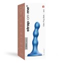 Strap-On-Me Dildo - Strap-On-Me Dildo Plug Balls Metallic Blue S