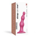 Strap-On-Me Dildo - Strap-On-Me Dildo Plug Beads Metallic Raspberry Pink M