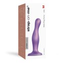 Strap-On-Me Dildo - Strap-On-Me Dildo Plug Curvy Metallic Purple M