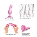 Dildo - Strap-On-Me Dildo Plug Curvy Metallic Sugar Pink L