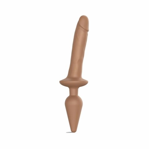 Dildo - Strap-On-Me Switch Plug-in Realistic Dildo Caramel S