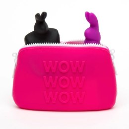 Etui na akcesoria - Happy Rabbit WOW Storage Zip Bag Small Pink