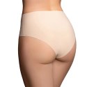 Bye Bra Niewidzialne majtki - Bye Bra Invisible High Brief Nude + Black XXL