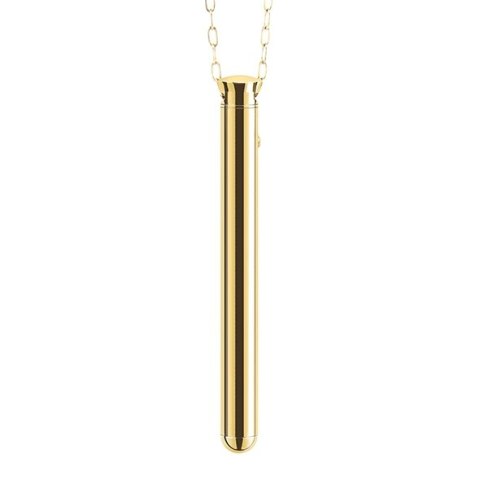 Wibrator naszyjnik - Le Wand Vibrating Necklace Gold