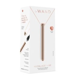 Wibrator naszyjnik - Le Wand Vibrating Necklace Rose Gold