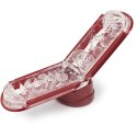 Masturbator z ogrzewaczem - Tenga Flip Zero 0 Red and Flip Warmer Set