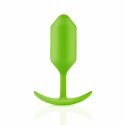 B-Vibe Plug analny - B-Vibe Snug Plug 3 Lime