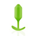 B-Vibe Plug analny - B-Vibe Snug Plug 3 Lime