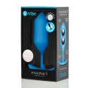 B-Vibe Plug analny - B-Vibe Snug Plug 5 Blue