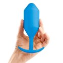 B-Vibe Plug analny - B-Vibe Snug Plug 5 Blue