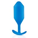 B-Vibe Plug analny - B-Vibe Snug Plug 5 Blue