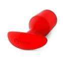 B-Vibe Plug analny - B-Vibe Snug Plug 6 Red