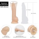 Wibrator - Naked Addiction Rotating & Vibrating Dong 20 cm Vanilla