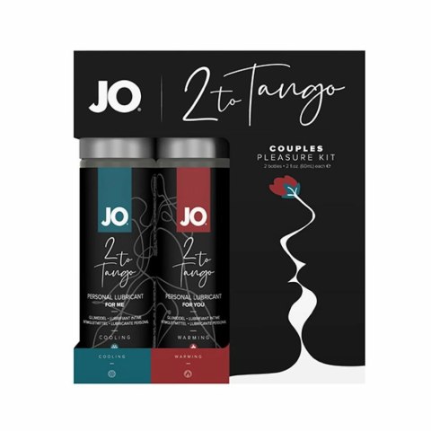 System JO Zestaw lubrykantów - System JO 2 to Tango 2 x 60 ml