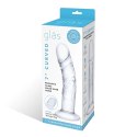 Szklane dildo - Glas Curved Realistic with Veins