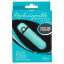 Wibrator - PowerBullet Rechargeable Vibrating Bullet Teal