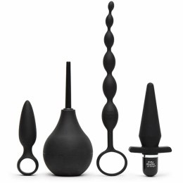 Zestaw akcesoriów - Fifty Shades of Grey Pleasure Overload Starter Anal Kit (4 piece kit)