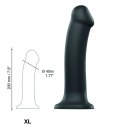 Strap-On-Me Dildo - Strap-On-Me Dual Density Bendable Dildo Black XL