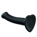 Strap-On-Me Dildo - Strap-On-Me Dual Density Bendable Dildo Black XL