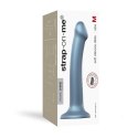 Dildo - Strap-On-Me Mono Density Dildo Metallic Shine Duck Blue