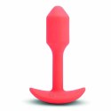 B-Vibe Plug analny wibrujący - B-Vibe Vibrating Snug Plug 1 Orange