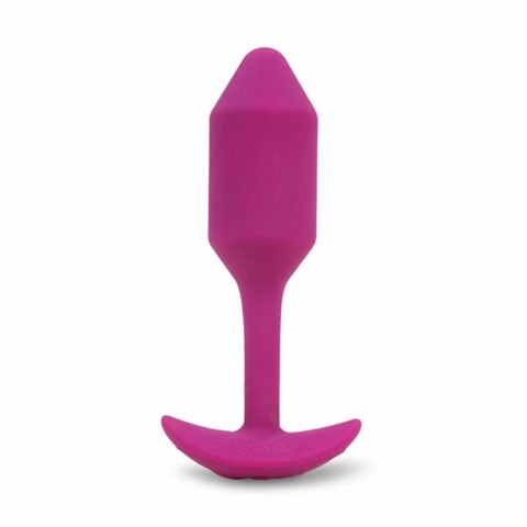 B-Vibe Plug analny wibrujący - B-Vibe Vibrating Snug Plug 2 Rose