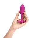 B-Vibe Plug analny wibrujący - B-Vibe Vibrating Snug Plug 2 Rose