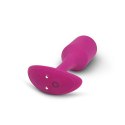 B-Vibe Plug analny wibrujący - B-Vibe Vibrating Snug Plug 2 Rose