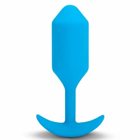 B-Vibe Plug analny wibrujący - B-Vibe Vibrating Snug Plug 3 Blue