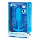 B-Vibe Plug analny wibrujący - B-Vibe Vibrating Snug Plug 3 Blue