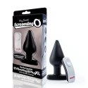 Plug analny wibrujący - The Screaming O Vibrating Plug XL Black