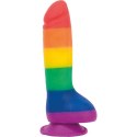 Dildo - Addiction Justin Dong 20 cm Rainbow