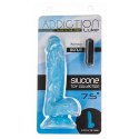 Addiction Dildo - Addiction Luke Dong 19 cm Glow in the Dark Blue