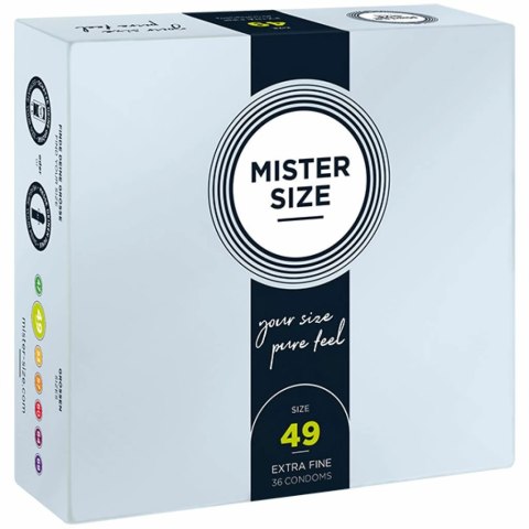 Mister Size Prezerwatywy - Mister Size 49 mm (36 szt)