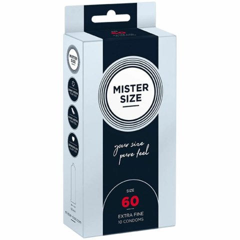 Mister Size Prezerwatywy - Mister Size 60 mm (10 szt)